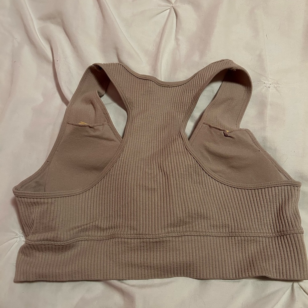 Ribbed Racerback Bralette - Picture 3 of 4